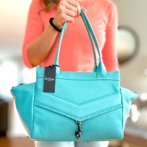 NWT Botkier leather Trigger tote Alver